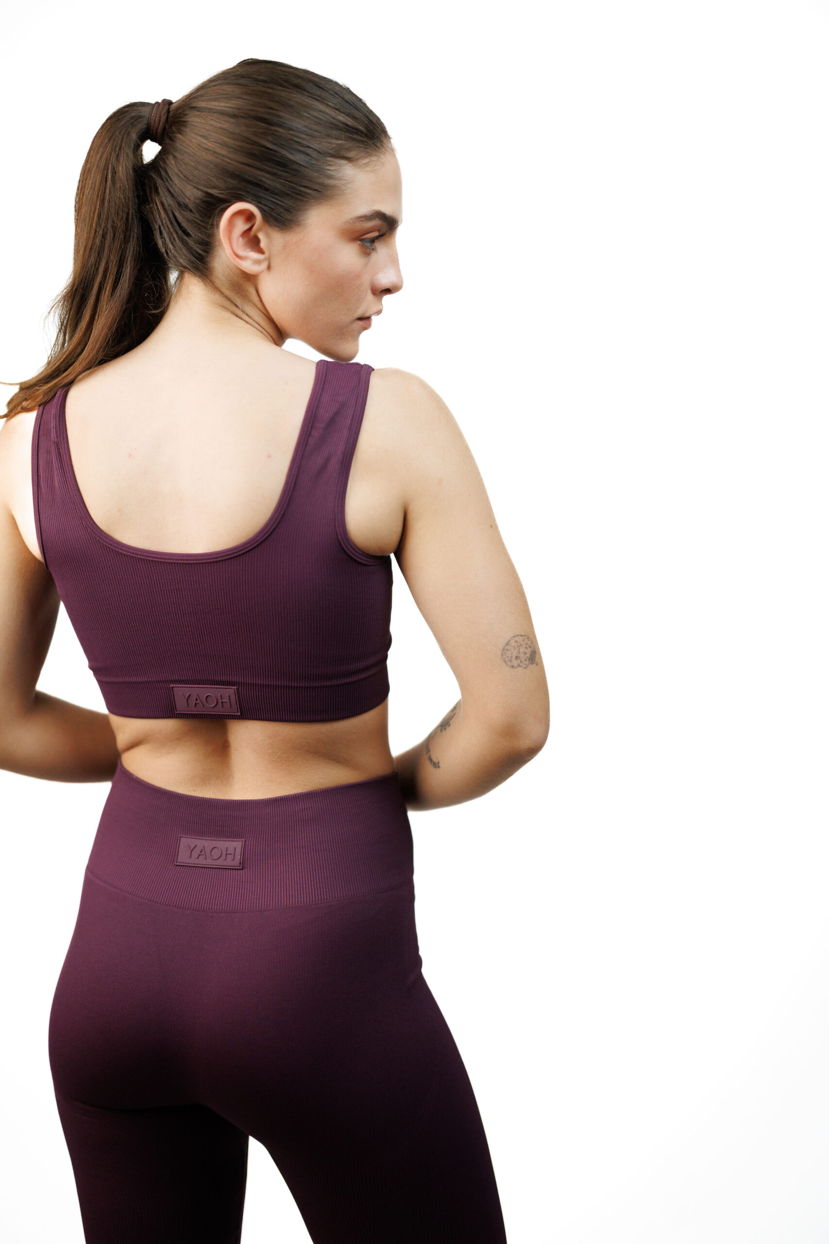 LEGGING GISELE - BERINJELA - Image 3